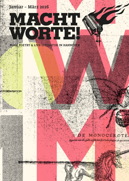 Macht Worte! / Programm Januar - März 2026 / Cover