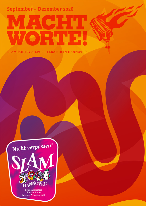 Macht Worte! / Programm September - Dezember 2026 / Cover